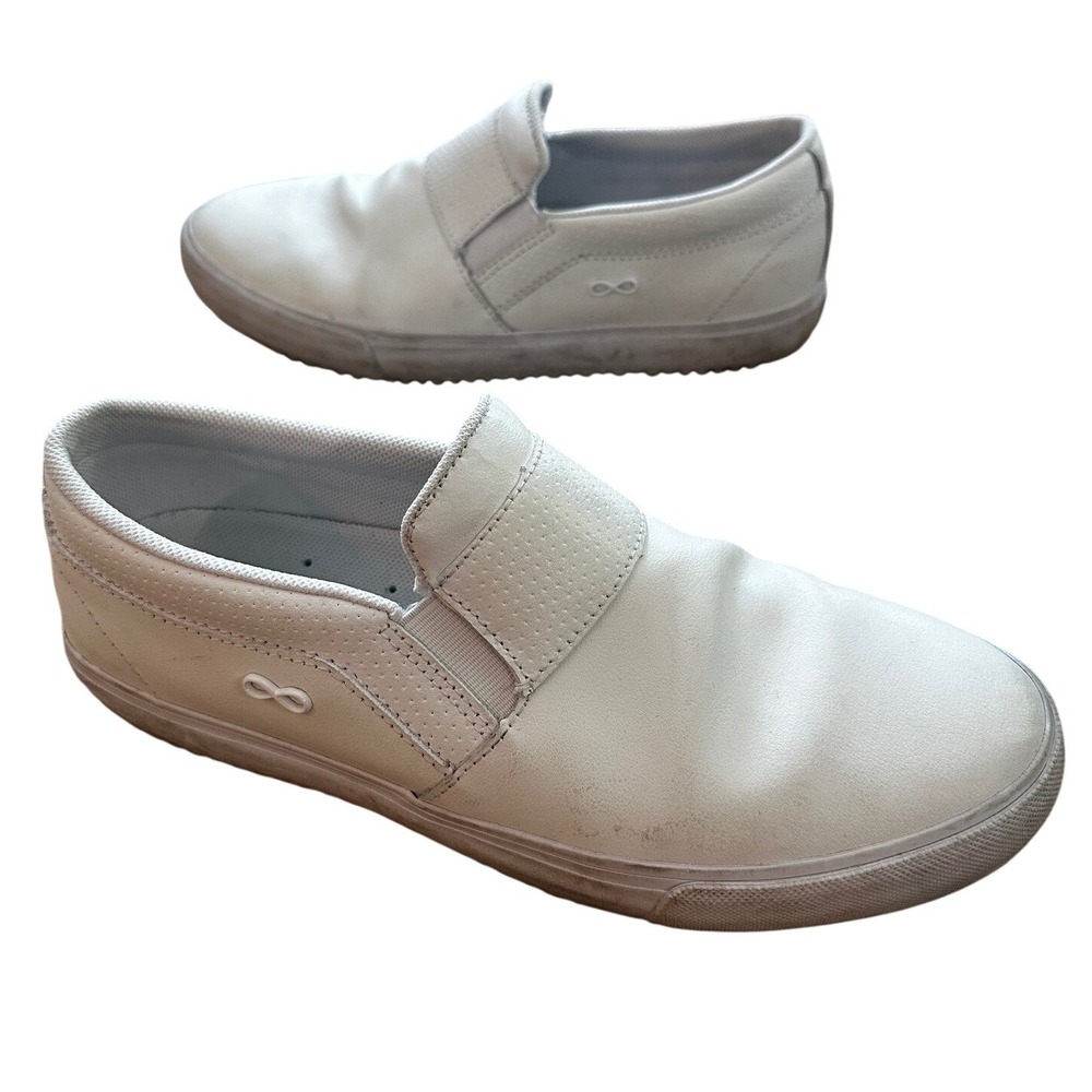 Infinity Rush White Slip On Nursing Shoes Oil Slip Resistant Womens 9